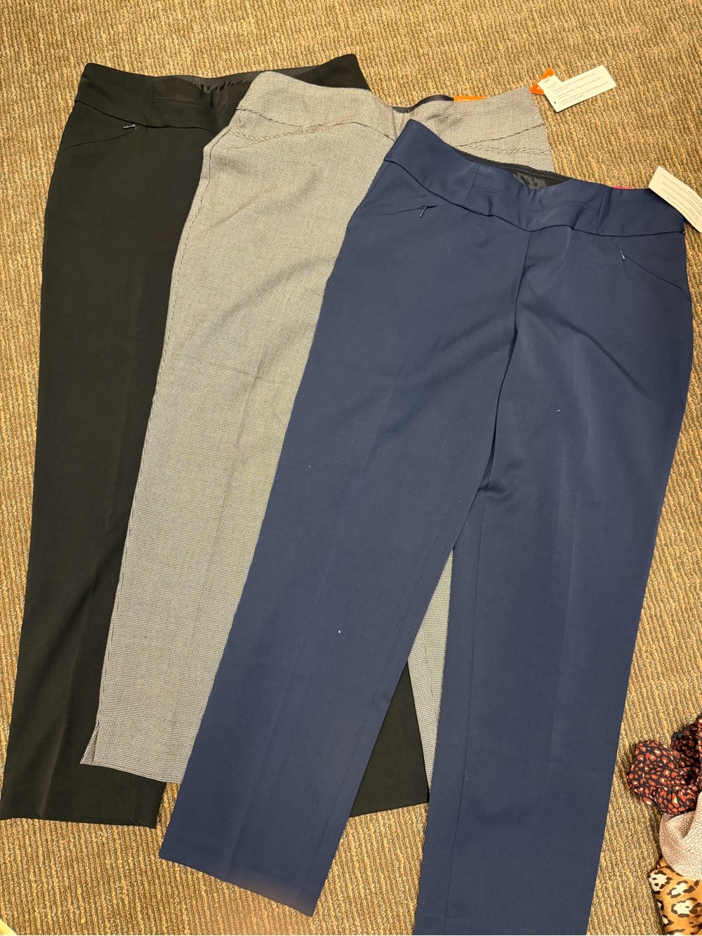 NWT 3 Pairs Ankle Dress Pants